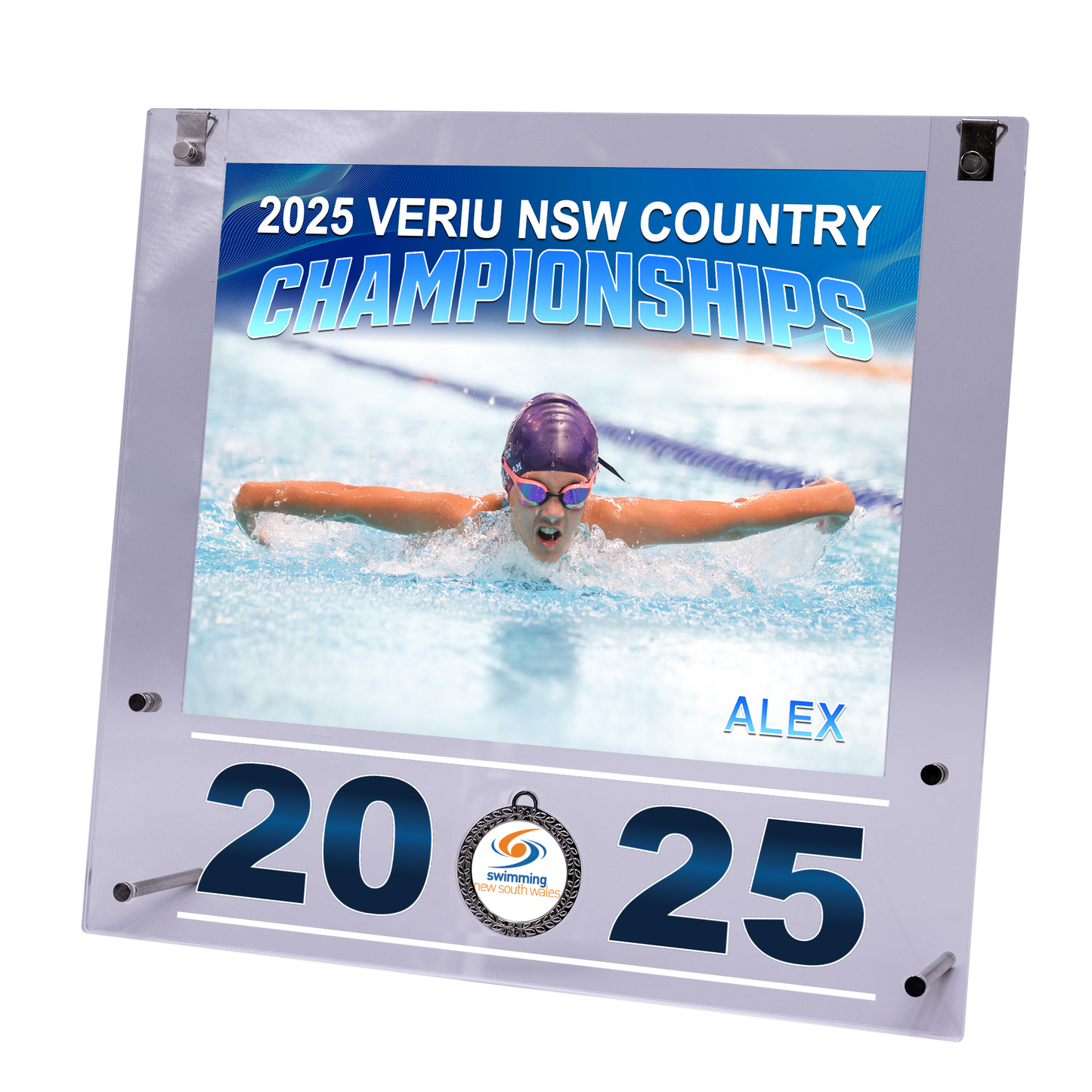 2025 NSW Country Championships Large Acrylic Frame