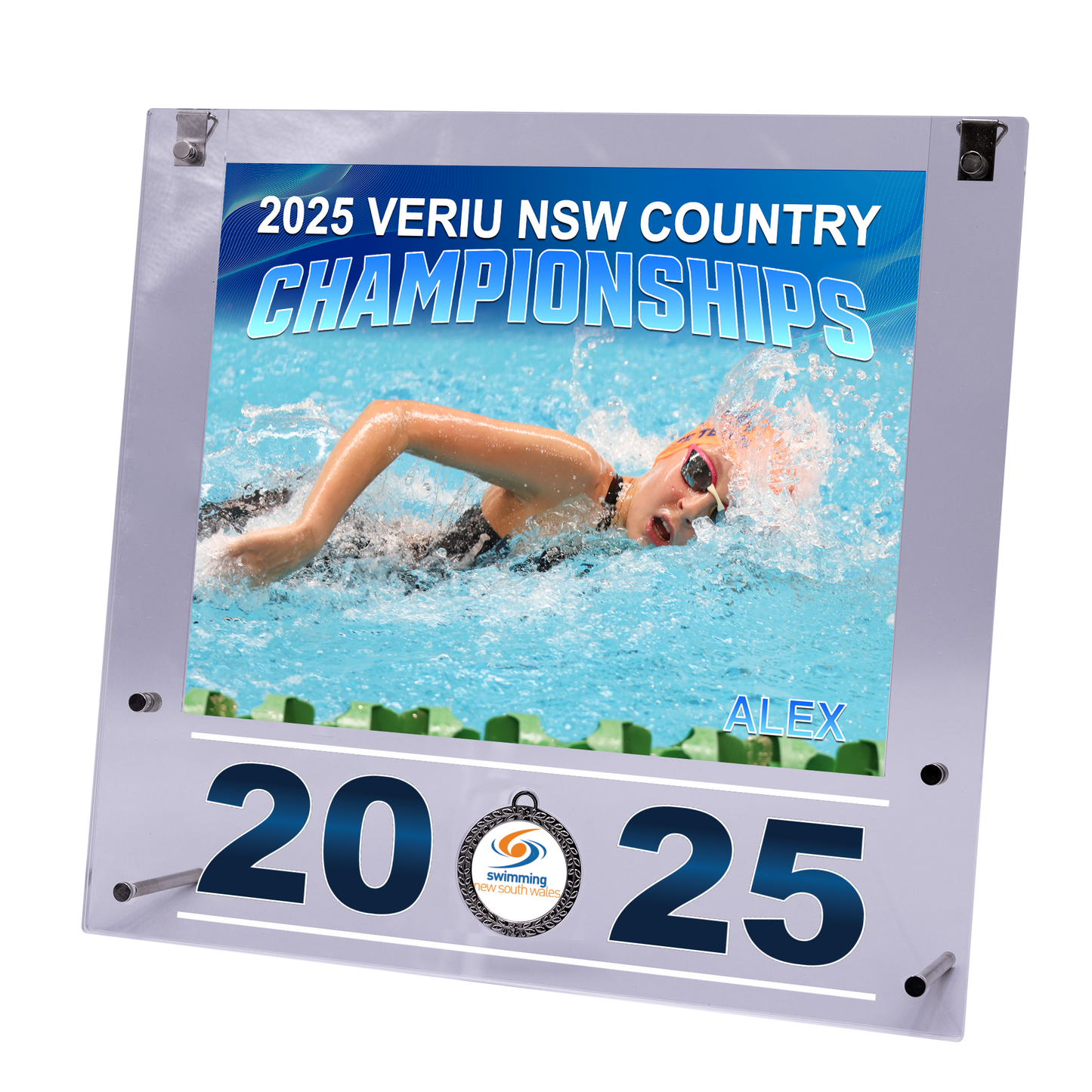 2025 NSW Country Championships Large Acrylic Frame