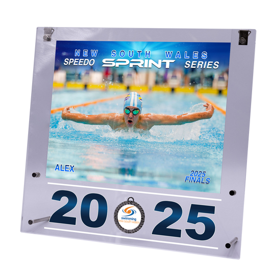 2025 NSW Speedo Sprint Finals Large Acrylic Frame