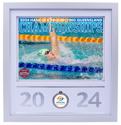 2024 QLD State Championships White Medal Shots Frame