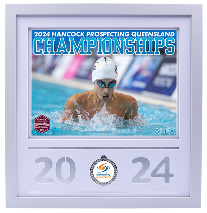 2024 QLD State Championships White Medal Shots Frame